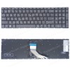 Keyboard Laptop HP 250 G7 255 G7 15-DA 15-DB 9Z.NEZSC.40U 6MP21ES#ABU 9Z.NEZSC.401 PK1329l1C00 TPN-C135 17-por TPN-C136 250 G7/255 G7/256 G7 7J1880 L20386-001 GREEK No Frame Layout keyboard (Ref.40549GRNOFRAMEBACKLIT)