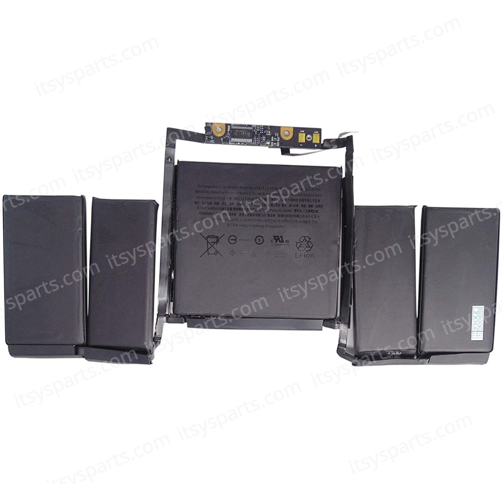 Laptop Battery - Battery for Apple MacBook Pro A1706 A1819 020-01705 4300mAh 11.4V OEM (Ref.-1-BAT0224) Laptop Battery - Battery for Apple MacBook Pro A1706 A1819 020-01705 4300mAh 11.4V OEM (Ref.-1-BAT0224)