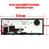 Keyboard Greek - Greek Keyboard Laptop HP EliteBook Revolve 810 G1 810 G2 810 G3 706960-211 716747-211 (Ref.40603GRSILVER)
