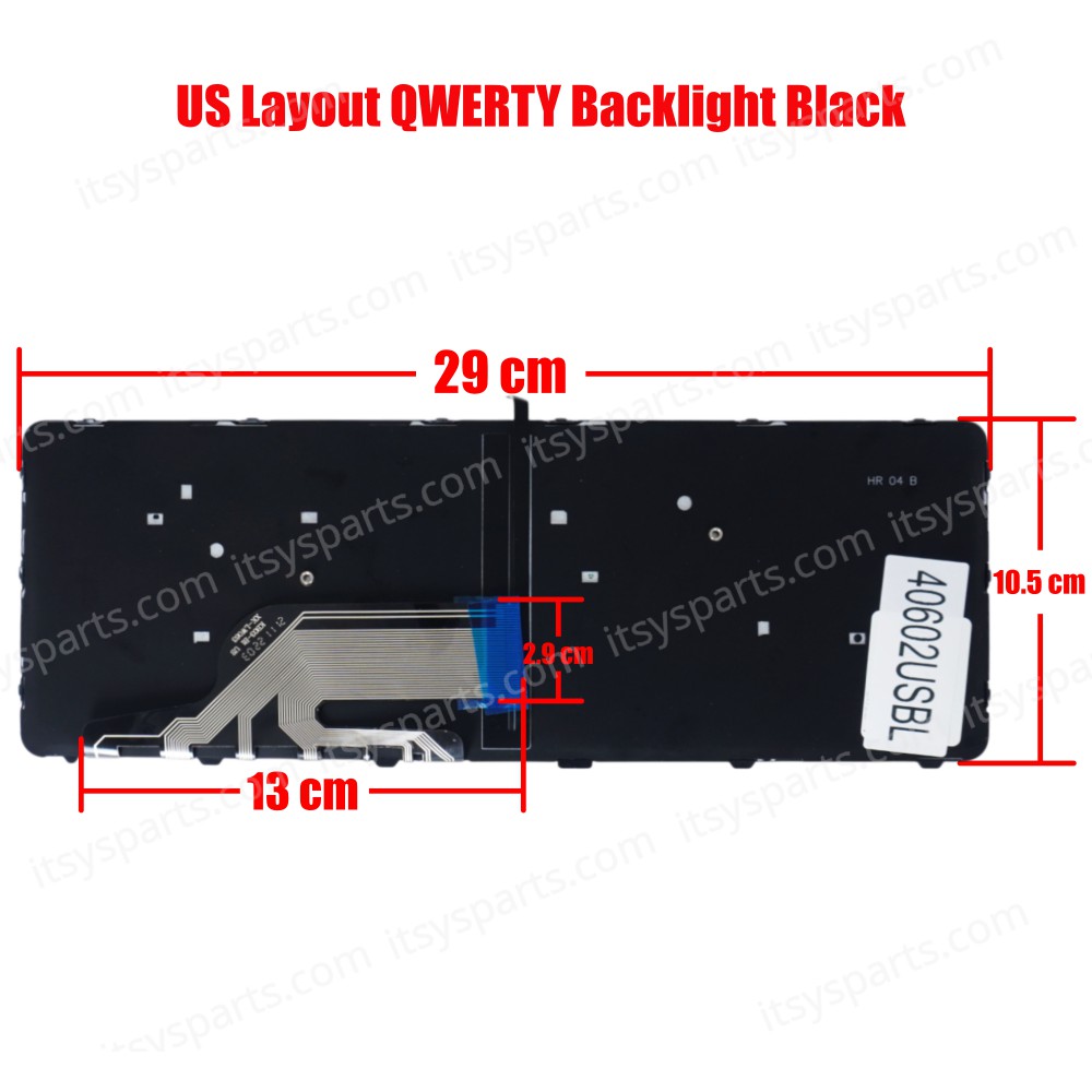 Laptop Keyboard HP PROBOOK 430 G3 911816-B71 906763-B71 822338-001 830323-071 906764-071 (SKU.40602USBL)