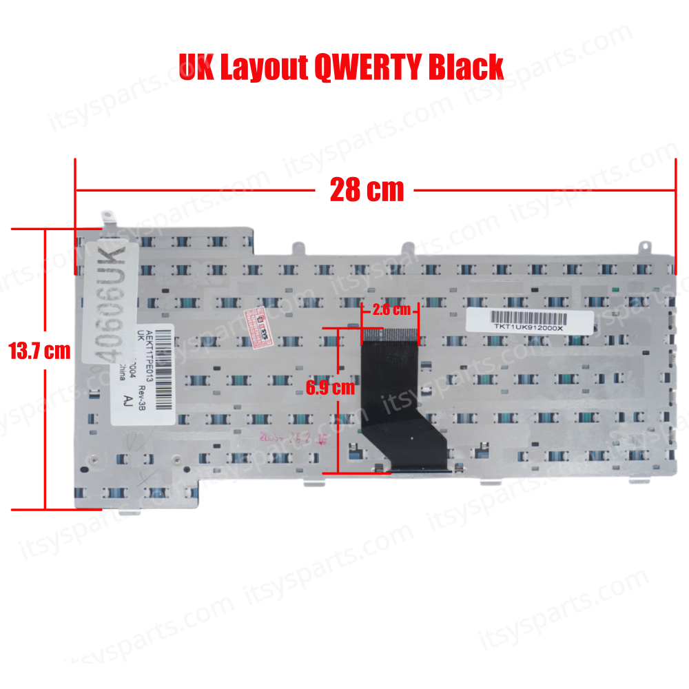 Laptop Keyboard Compaq Presario 1100 2100 2200 2500 n1050v UK Layout Keyboard (Ref.40606UK)