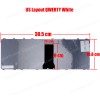 Laptop Keyboard - Keyboard for Lenovo Ideapad Y450AW 25-00828 N3S-TR Y450G 25-008282 NS3S-US Y460 25-008389 V-101020AK1 25-008100 N3SG-US (Ref.40451USWHITE)