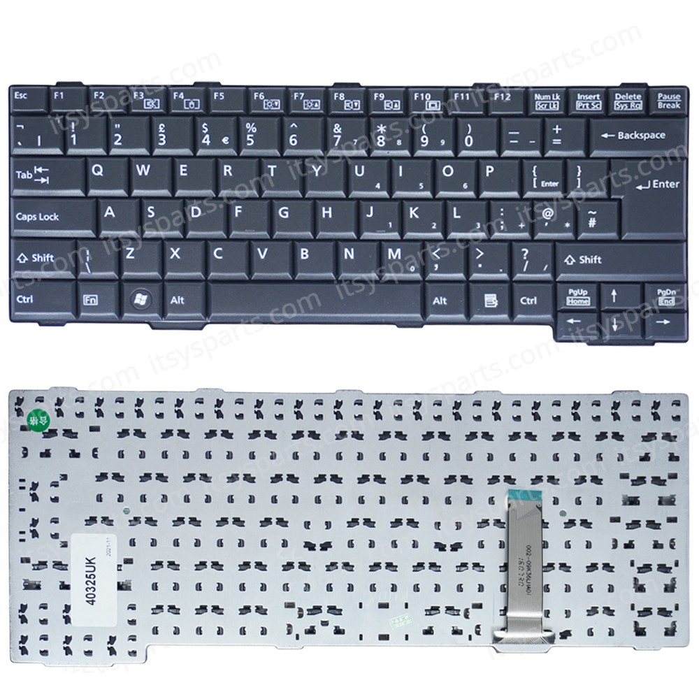 Laptop Keyboard Fujitsu A552 A561 E741 E751 S561 S751 S760 S761 S762 SH560 SH561 SH760 SH761 T901 CP442323-01 CP442330-01 CP442332 CP503704 CP503704-XX CP603268-01 CP611381-XX BLACK (Ref.40325UK) Laptop Keyboard Fujitsu A552 A561 E741 E751 S561 S751 S760 S761 S762 SH560 SH561 SH760 SH761 T901 CP442323-01 CP442330-01 CP442332 CP503704 CP503704-XX CP603268-01 CP611381-XX BLACK (Ref.40325UK)