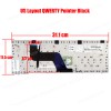 Keyboard Laptop Keyboard HP EliteBook 8440P 8440W 594052-001 594052-041 594052-051 594052-B31 594052-B71 594052-DD1 598042-001 598042-041 598042-051 598042-B71 MP-09A63US6698 US POINTER VERSION OEM (Code 40301USPOINTER )