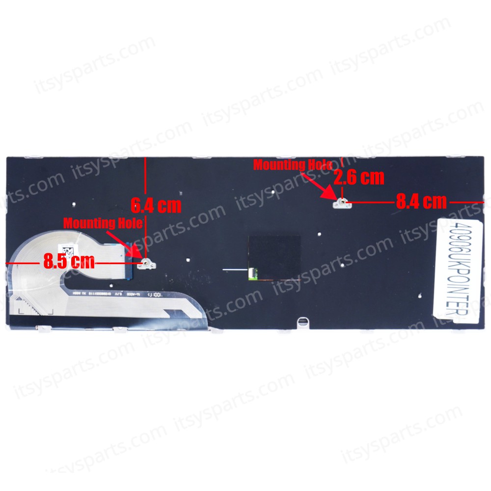 Laptop Keyboard for HP EliteBook 745 840 846 G5 G6 L14377-001 L14379-001 L14379-031 UK Pointer Black with Silver Frame ( SKU.40906UKPOINTER )