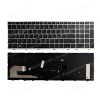 Laptop Keyboard for HP ZBook 15U G5 G6 L17970-001 EliteBook 755 850 855 G5 G6 L14366-001 US Pointer Black with Silver Frame ( SKU.40608USPOINTER )