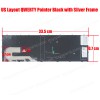 Laptop Keyboard for HP ZBook 15U G5 G6 L17970-001 EliteBook 755 850 855 G5 G6 L14366-001 US Pointer Black with Silver Frame ( SKU.40608USPOINTER )