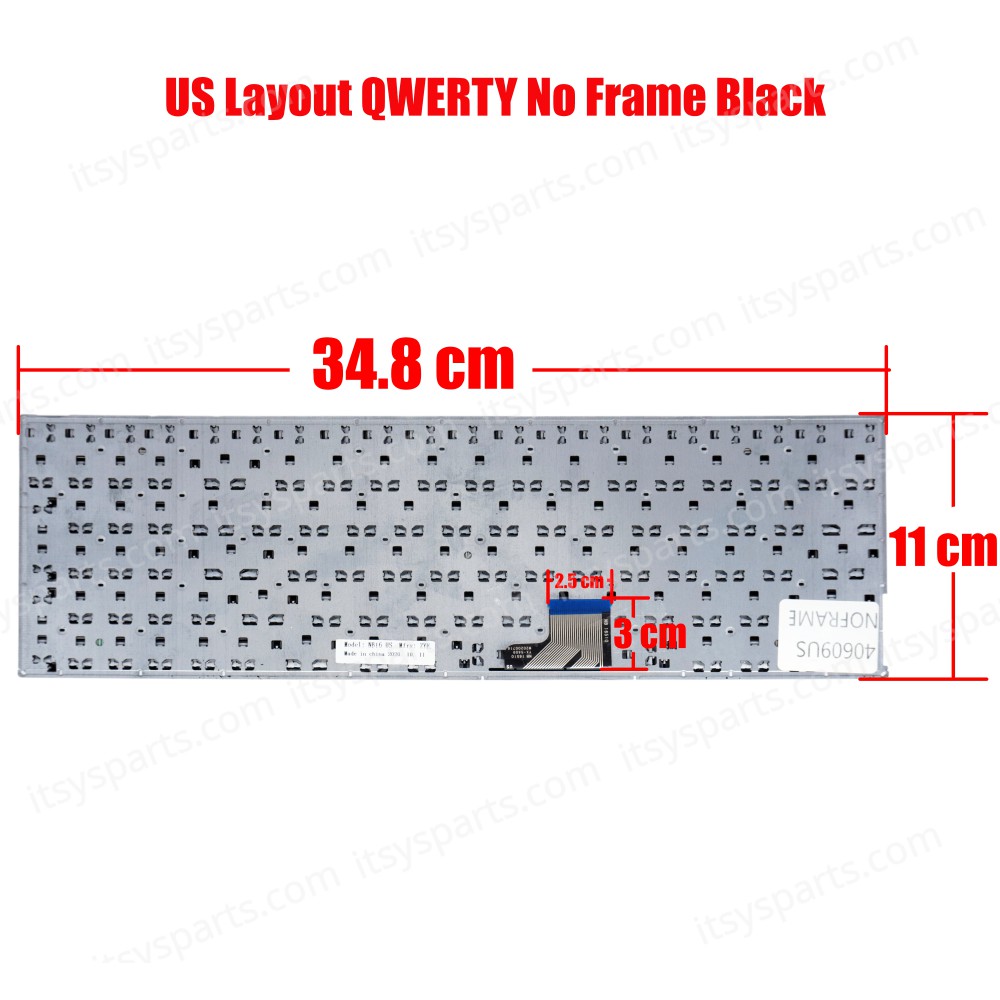 Laptop Keyboard for ASUS UX510UA IT UK laptop keyboard 0KNB0-6722IT00 9Z.ND2PU.00E UX510 UX510UW UX510U UX510UX V510UX UX510UW-RB71, UX510UX-NH74 V510U OEM (Ref.40609USNOFRAME)