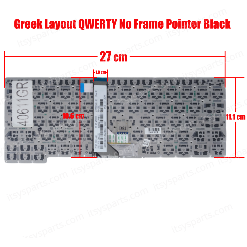 Keyboard Greek Laptop - Greek Keyboard for Lenovo Thinkpad Helix Ultrabook X1 11.6