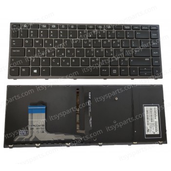 Greek Keyboard Laptop - Greek Keyboard for HP ZBook Studio G3 G4 15 Laptop Keyboard (Ref. 40613GR)