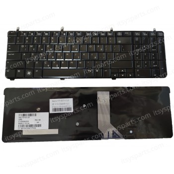 Laptop Keyboard HP Pavilion DV7-2000 DV7-2100 DV7-2200 DV7-3000 GR VERSION BLACK KEYBOARD(Ref.40291GR)