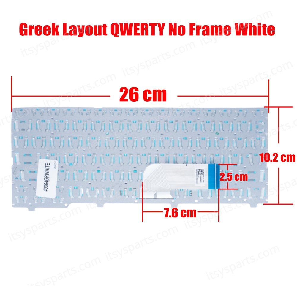 Laptop Keyboard Lenovo Ideapad 100S-11IBY 5CB0K48352 5CB0K48393 5CB0K48350 D0K-V6556D-US-00 (Ref.40364GRWHITE)