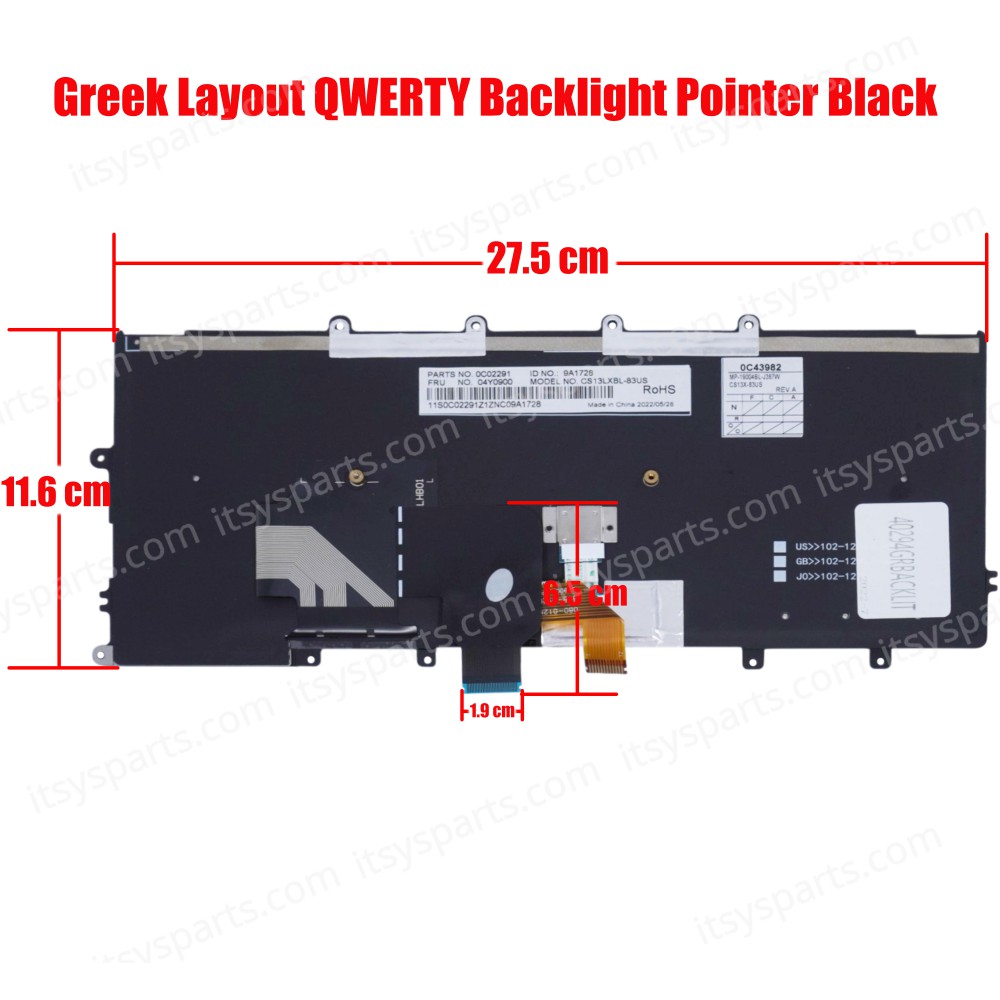 Laptop Keyboard IBM Thinkpad X230S X240 X240S X240I X250 X260 X270 Lenovo 04X0177 04X0215 04Y0900 0C02291 0C43982 0C44020 35G1EZ 38W00E CS13X CS13XBL CS13XBL-83US CS13XBL-83US CS13XBL-USE MP-12M53USJG62W PK130SA1B00 SG-58910-XUA SN5321BL (Ref.40294GRBACKL Laptop Keyboard IBM Thinkpad X230S X240 X240S X240I X250 X260 X270 Lenovo 04X0177 04X0215 04Y0900 0C02291 0C43982 0C44020 35G1EZ 38W00E CS13X CS13XBL CS13XBL-83US CS13XBL-83US CS13XBL-USE MP-12M53USJG62W PK130SA1B00 SG-58910-XUA SN5321BL (Ref.40294GRBACKL