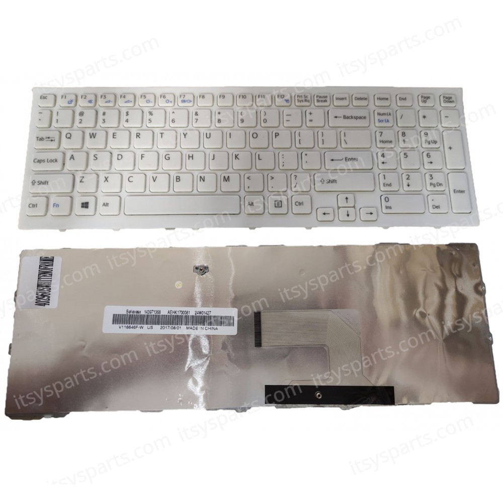 Laptop Keyboard Sony VAIO PCG-61611M VPCEE3E1E Laptop Keyboard US WHITE VERSION(Ref.40296USWHITE) Laptop Keyboard Sony VAIO PCG-61611M VPCEE3E1E Laptop Keyboard US WHITE VERSION(Ref.40296USWHITE)