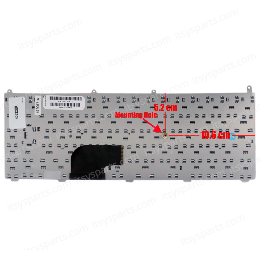 Keyboard Laptop keyboard Sony Vaio VGN-AR VGN-FE VGN-AR11SR VGN-AR51SR VGN-FE21SR VGN-FE31ZR VGN-AR71S (Code 40532UK)