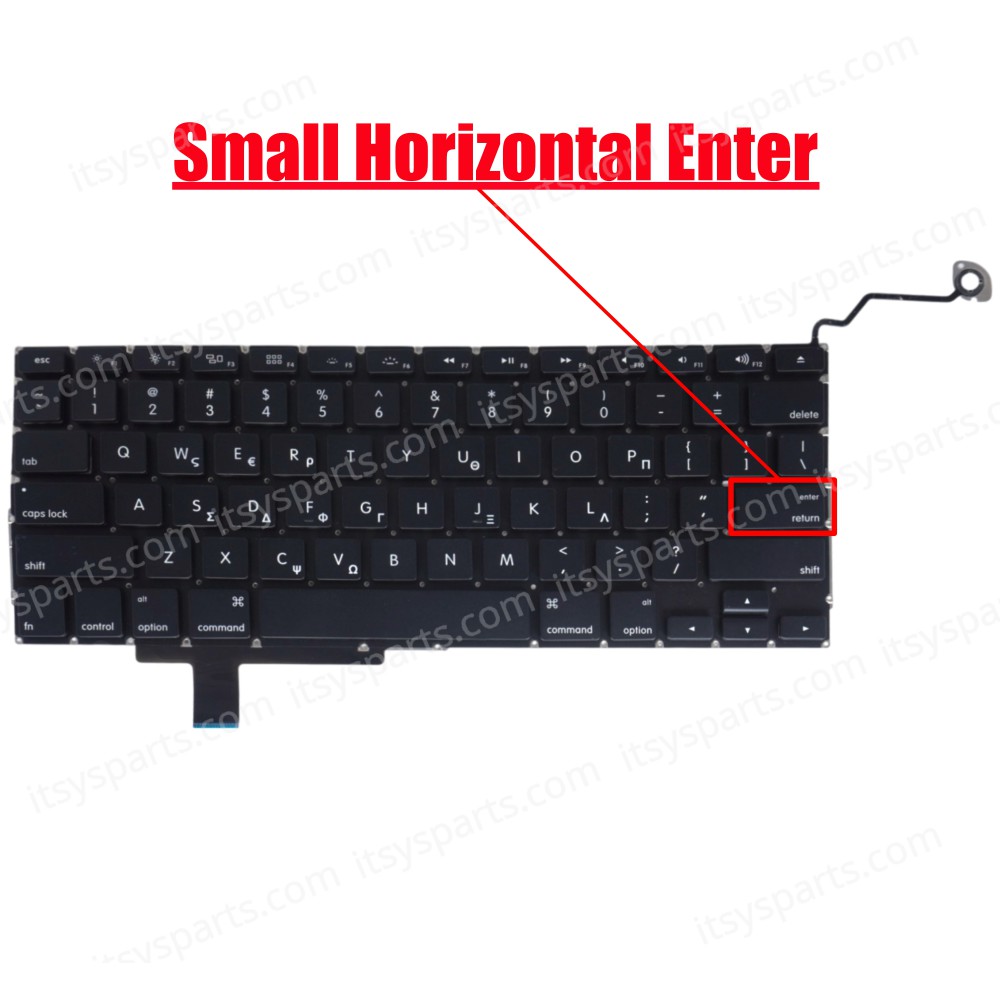 Greek Laptop Keyboard for Apple Macbook PRO 17'' Unibody A1297 MB604LL/A MC024LL/A MC226LL/A MC227LL/A MC725LL/A MD311LL/A GK GR BLACK (SKU.40168GRUSENTER) Greek Laptop Keyboard for Apple Macbook PRO 17'' Unibody A1297 MB604LL/A MC024LL/A MC226LL/A MC227LL/A MC725LL/A MD311LL/A GK GR BLACK (SKU.40168GRUSENTER)