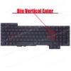 Laptop Keyboard ASUS Rog G751 G751J G751JT G751JL G751JY G751JM G751JL-WH71(WX) G751JT-DH72 G751JT-CH71 G751JT-DB73 (Ref. 40391UKNOFRAME)