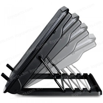Laptop Cooling Stand and Cooling System - Laptop Cooling PAD, 2 Fans and USB Adjustable Cooler Stand (Ref.1-CPad(2fans))