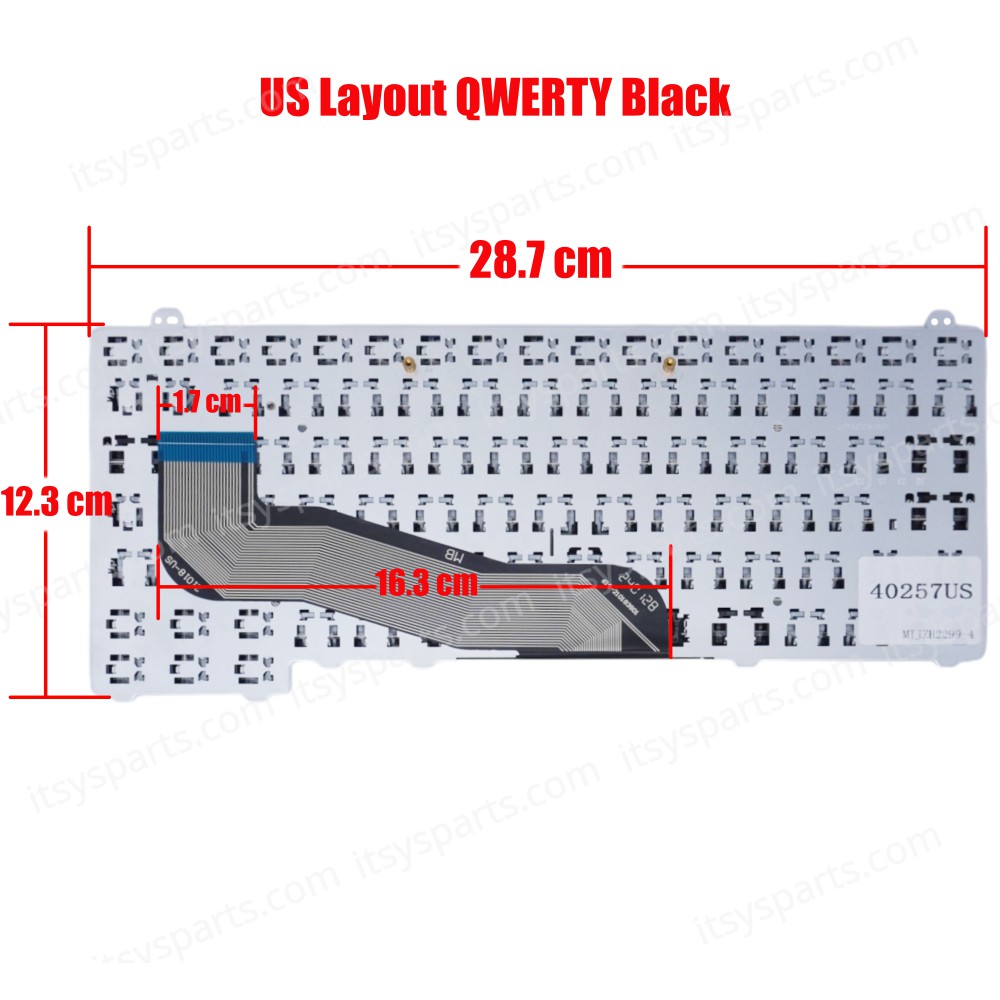 Laptop Keyboard DELL Latitude 14 5000 E5440 E5440 BLACK Laptop Keyboard(Ref.40257US)