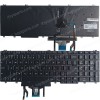 Laptop Keyboard for Dell Latitude 5500 5501 5510 0MMH7V-DFH00 0MMH7V NSK-EX0BC PK132FA1B00 US No Frame Backlight Pointer Black ( SKU.40623USBACKLIT )