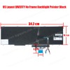 Laptop Keyboard for Dell Latitude 5500 5501 5510 0MMH7V-DFH00 0MMH7V NSK-EX0BC PK132FA1B00 US No Frame Backlight Pointer Black ( SKU.40623USBACKLIT )