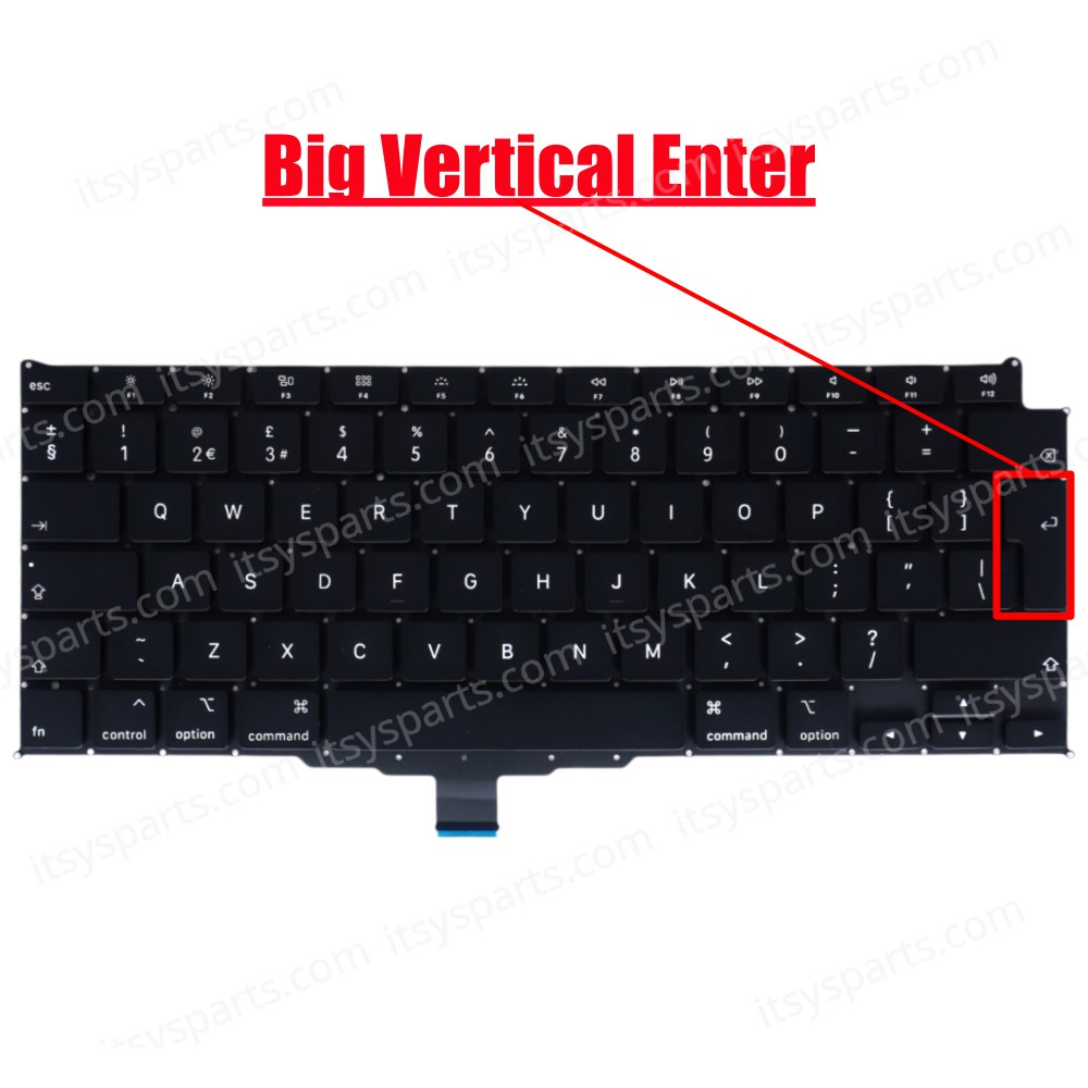 Laptop Keyboard for Apple MacBook Air 13" A2179 2020 EMC 3302 UΚ Layout (SKU.40624UK)
