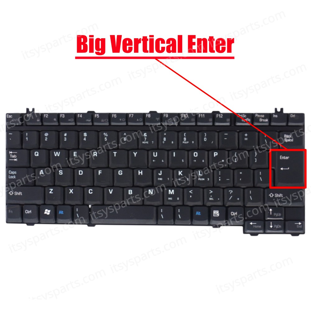 Laptop Keyboard for Toshiba Satellite Tecra A8 A110 -195 9J.N5682.P0J UK Black ( SKU.40504UK )