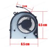 Laptop Fan - CPU Cooling Fan HP Elitebook 745 755 840 848 G3 G4 MT42 MT43 821163-001 (Ref. 80688)
