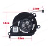 Laptop CPU Cooling Fan for HP Spectre x360 13 Convertible 13-AE 13T-AE 13-AE009TU 13-AP 13-AP0043DX L37660-001 942843-001 L04886-001 ND55C03-18C06 ND55C03-17D16 TPN-Q199 Left Fan CPU 4pin ( SKU.80693 )