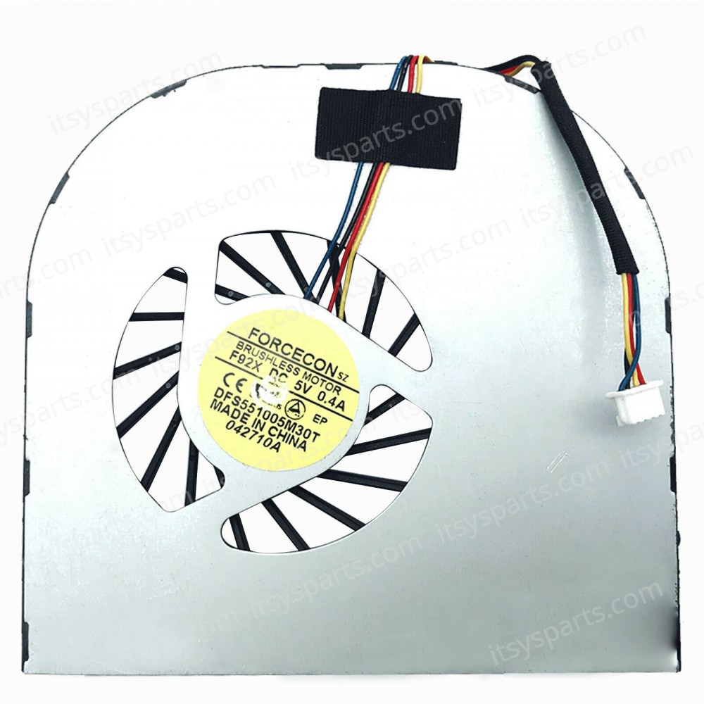Laptop Fan - CPU Cooling fan for Packard Bell EasyNote TX86 MS2300 KSB0605HC DFS551005M30T OEM (Ref. 80760)