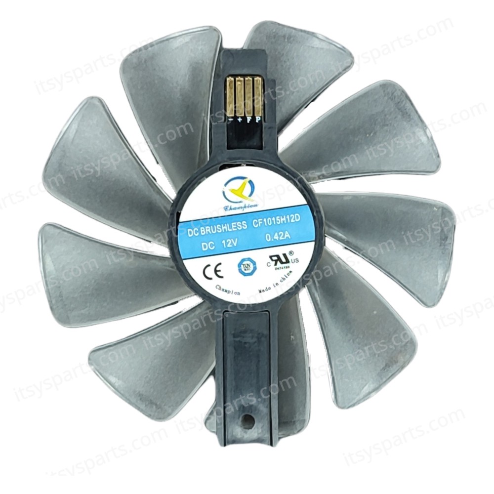 GPU Cooling Fan for Sapphire Nitro+ RX590 RX580 RX570 RX480 RX470 CF1015H12D WHITE 95MM 82MM ( SKU.80843 )