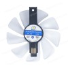 GPU Cooling Fan for Sapphire Nitro+ RX590 RX580 RX570 RX480 RX470 CF1015H12D WHITE 95MM 82MM ( SKU.80843 )