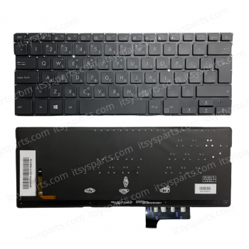 Greek Laptop Keyboard for ASUS UX331 UX331U UX331UA UX331UAL UX331UN UX3311F UX331FA GR Backlit OEM (SKU. 40630GRBACKLIT)