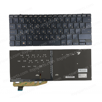 Laptop Keyboard ASUS ZenBook S UX391U UX391U UX391F UX391FA UX391UA 0KNB0-2609US00 0KN1-3V2RU12 Backlit OEM (Ref. 40631GRBACKLIT)