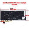 Laptop Keyboard ASUS ZenBook S UX391U UX391U UX391F UX391FA UX391UA 0KNB0-2609US00 0KN1-3V2RU12 Backlit OEM (Ref. 40631GRBACKLIT)