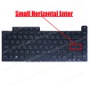 Laptop Keyboard Asus G531G G531GT G531GV G531GW G531GU G531GD Series Keyboard Greek version Backlit OEM (Ref. 40633GRBACKLIT)
