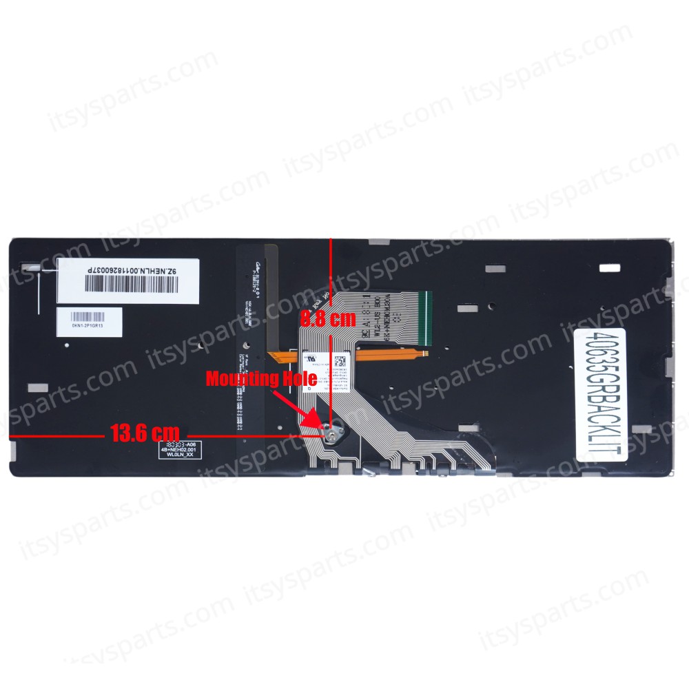 Laptop Keyboard Asus vivobook S406U S406UA X406U X406UA X406UAS 0KNB0-2628US00 Greek Backlit OEM (Ref. 40635GRBACKLIT)