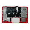 Keyboard Laptop HP Probook x360 11 G1 G2 Red Palmrest with greek Keyboard 6070B1118401 918554-001 6070B1118402 OEM (Ref. 40640GRREDPALM)