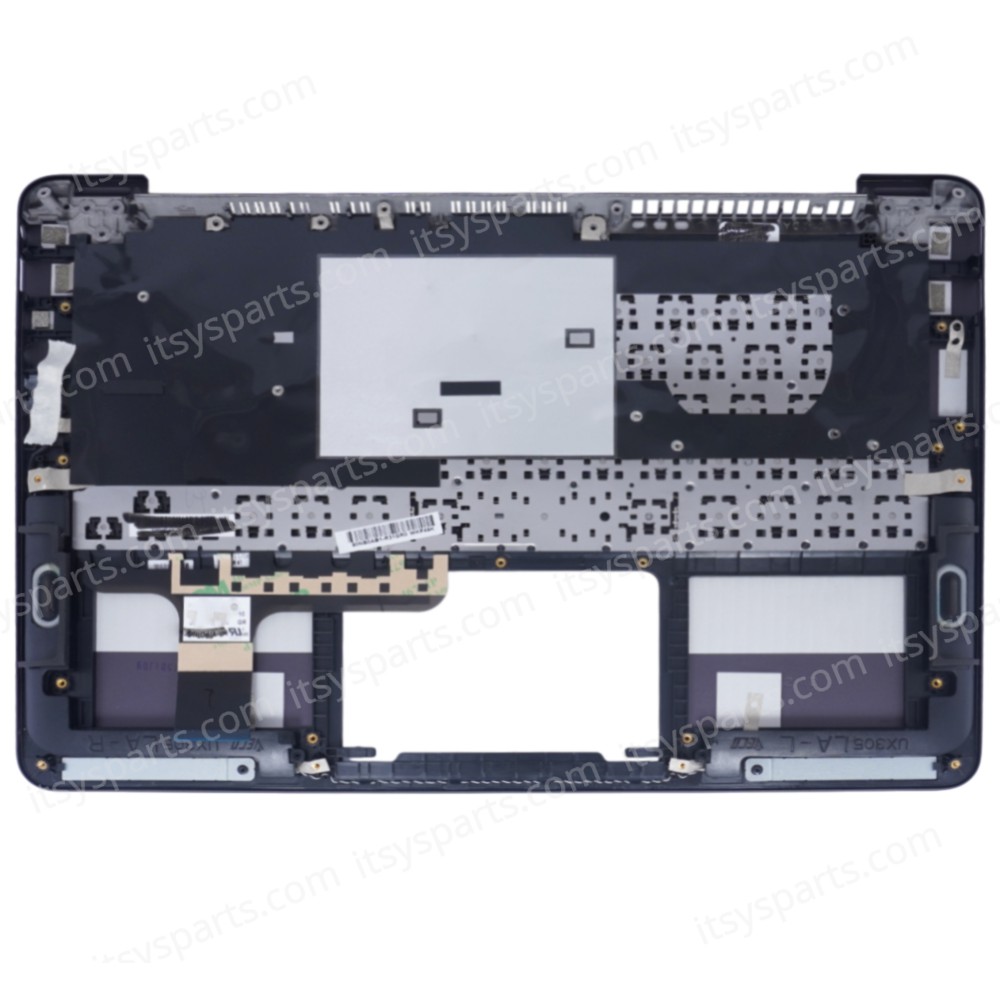 Greek Laptop Keyboard Palmrest for Asus ZenBook UX305 UX305CA UX305UA UX305UAB UX305LA UX305FA 90NB0AB1-R31GR0 0KNB0-3131GR00 PK1319Y934S GR Gray ( SKU.40641GRGREYPALM )