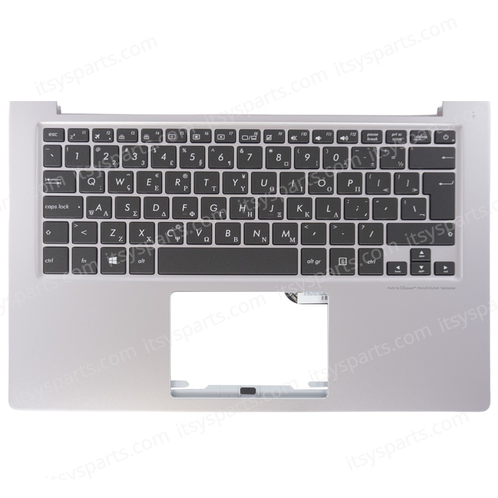 Laptop Keyboard Asus ZenBook UX303L UX303LA X303LB UX303LN greek silver with backlit Palmrest 90NB04Y1-R31US0 90nb08u1-r31gr0 ( SKU.40643GRSILVERPALM )