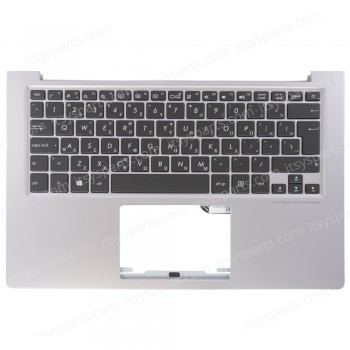 Laptop Keyboard Asus ZenBook UX303L UX303LA X303LB UX303LN greek silver with backlit Palmrest 90NB04Y1-R31US0 90nb08u1-r31gr0 ( SKU.40643GRSILVERPALM )