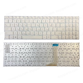 Laptop Keyboard - Keyboard for ASUS X556 X556L X556U X556UA X556UB X556UF X556UJ X556UQ X556UR X556UV (Ref.40440GRWHITE)
