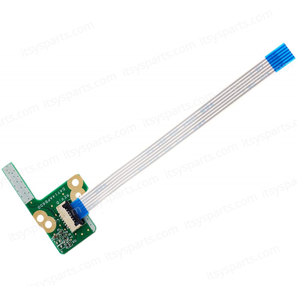 Power Button Board - Power Button Board with Cable for HP 15-p 15-k 14-p 17-p 15-P000 15-K 15T-K000 15-P030nr DAY14APB6D0 762496-001 (Ref. 1-BRD067)
