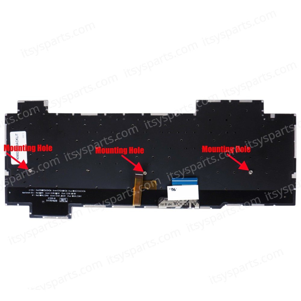 Greek Laptop Keyboard for Asus ROG Strix GL703 GL703G GL703GS GL703GM Backlit Keyboard GR backlit OEM (SKU.40652GRBACKLIT)