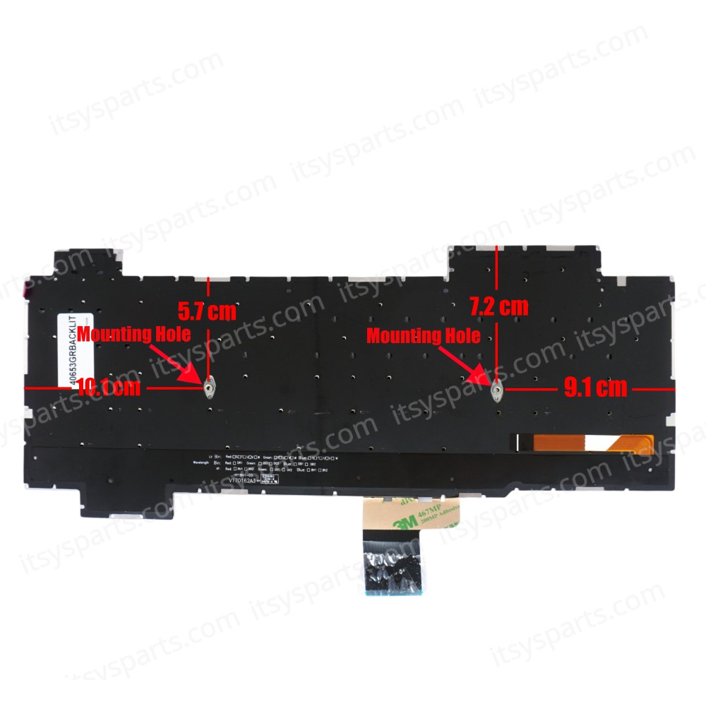 Laptop Keyboard for Asus GL504G GL504GM GL504GS GL504GV GL504GW Backlit Keyboard GR backlit (SKU.40653GRBACKLIT)