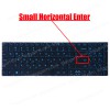 Laptop Keyboard - Keyboard for Lenovo IdeaPad 520-15 520-15IKB 320S-15 320S-15ISK 320S-15IKB Blue Gr version (Ref.40486GRBLUEBL)