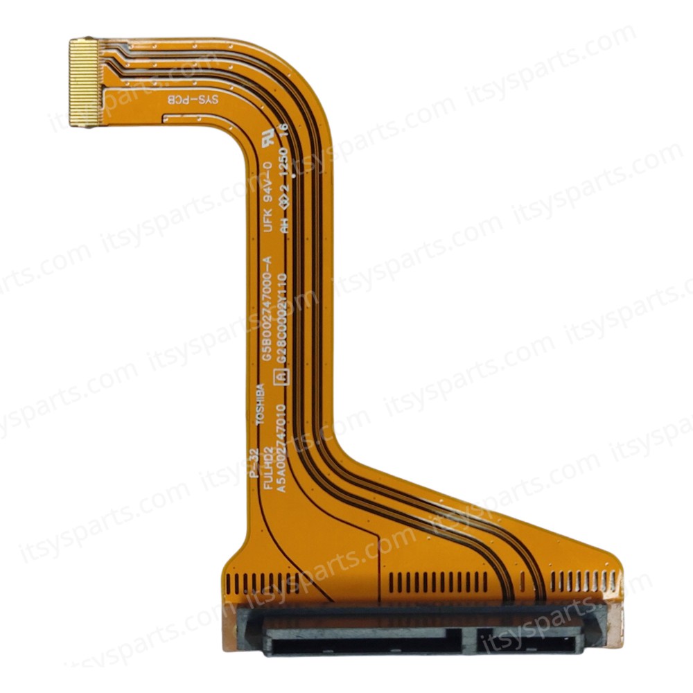 Disk Cable - HDD SATA Hard Drive Cable Compatible for Toshiba Portege R700 R705 RX3 R731 R830 R840 R930 R835 FULHD2 G5B002747000-A A5A002747010 G28C0002Y110 OEM(Ref. 1-HDC0098)