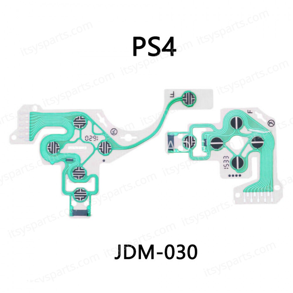 PS4 Controller Conductive Film Circuit PCB Ribbon JDM-030 Flex Cable OEM (Ref.1-GAME004)
