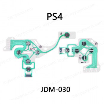 PS4 Controller Conductive Film Circuit PCB Ribbon JDM-030 Flex Cable OEM (Ref.1-GAME004)