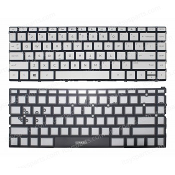 Laptop Keyboard for HP X360 13-AC 13-AG 13-AD 13-AH 13-AE 13-w000 13-w099 US backlit silver ( SKU.40659USSILBACKLIT )